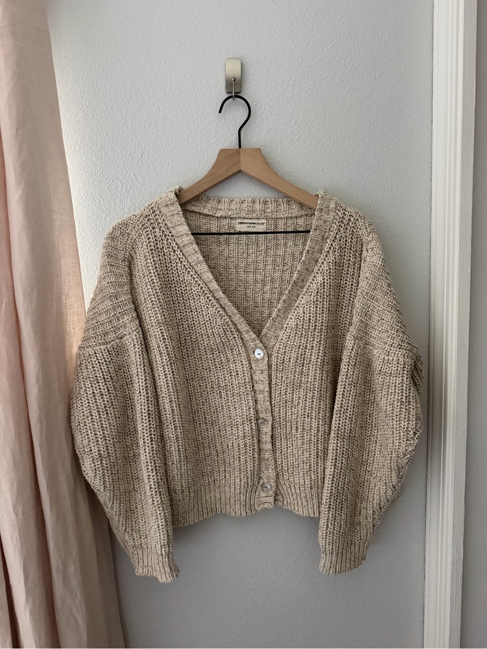 Indigo Luna Helga Cardigan — Oat